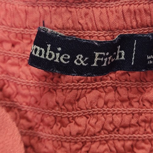 Abercrombie & Fitch Women's Tank Top Speghetti Strap Sz Large Orange ish Red - Picture 4 of 7