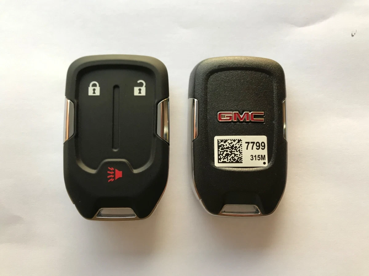 1 OEM GM GMC REMOTE SMART KEY FOB 13547799 HYQ1AS 1AS 3 Button 