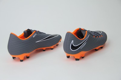 Nike Hypervenom Phantom 3 Academy FG Soccer Cleats Grey Orange