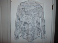 So Brand-Gray  White Tie-Dye Hooded Lightweight Sweatshirt for Girl/Boy- Sz. 16
