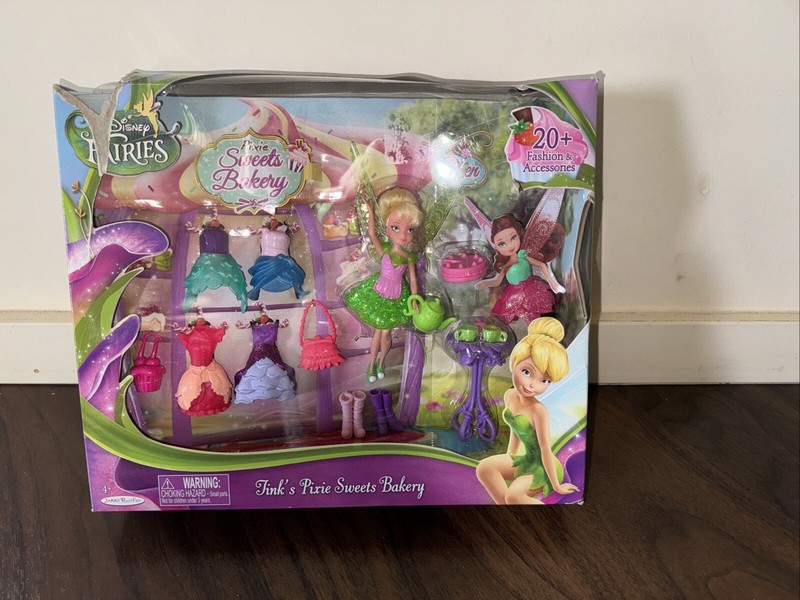 Disney Fairies Tinker Bell - Tink's Pixie Sweets Bakery Jakks Pacific - NIB