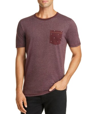 Jack + Jones 257802 Mens Hugo Crew Neck Short Sleeve Tee Fudge Size Large