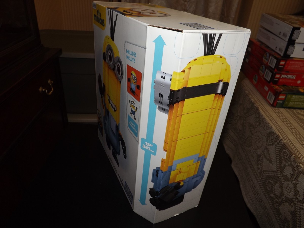 MEGA BLOKS MINIONS BUILD-A-MINION KIT #CNF59 776 PIECES NIB 2015