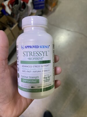 Approved Science Stressyl Advanced Stress Support 60 Caps Exp 02/2025