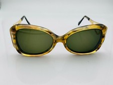 Vintage M/C Brown Gold Oval Sunglasses USA RAMES ONLY