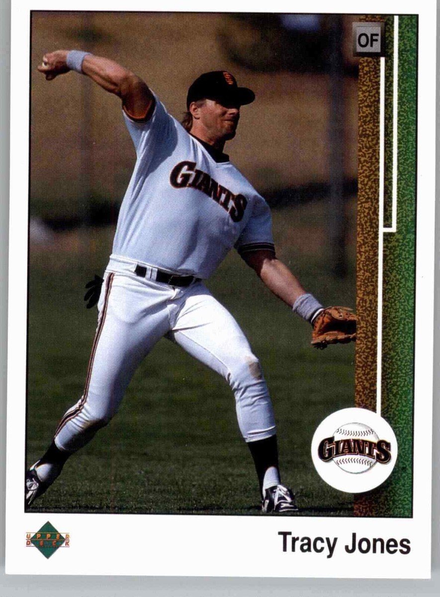 1989 Upper Deck 798 Tracy Jones Misprint San Francisco