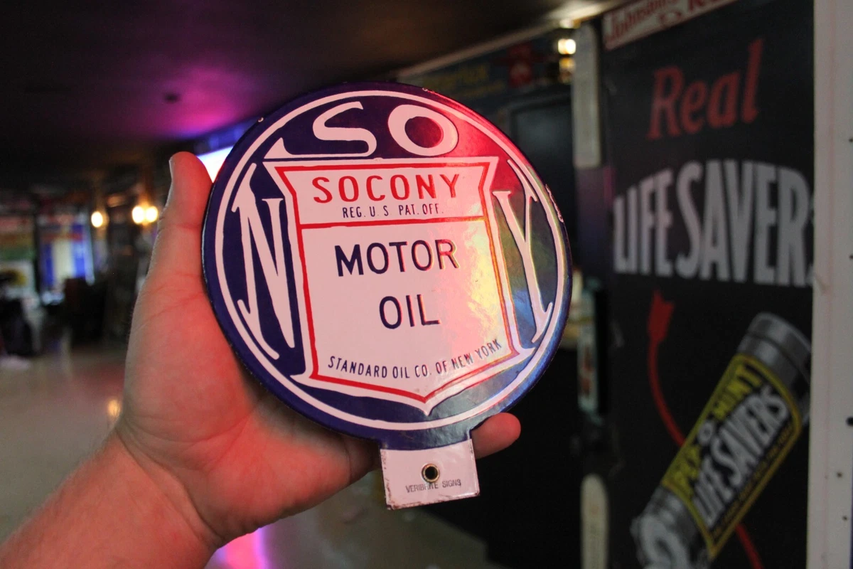 Socony Sign In Original Advertising Signs (1930-1969) for sale | eBay