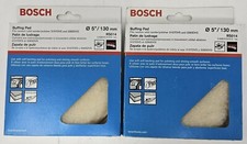 Bosch RS014 Buffing Pad 5" Cream Qty 2