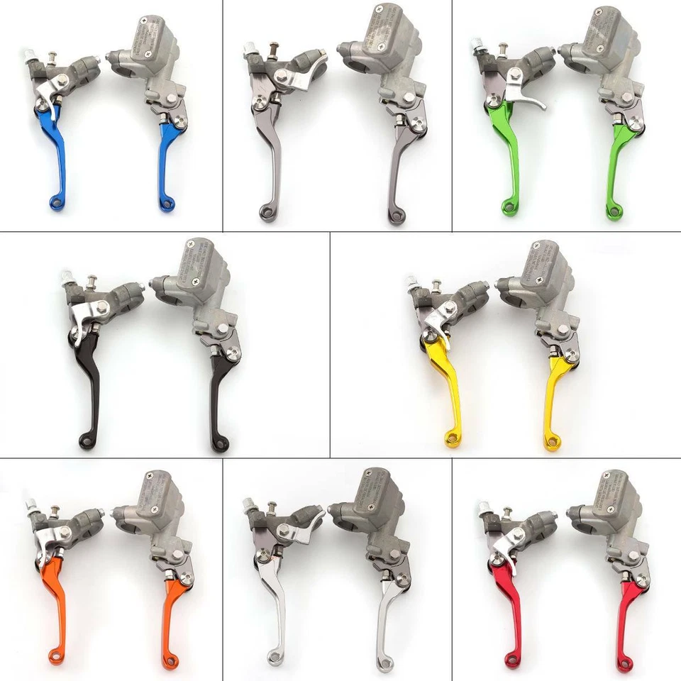 Brake Clutch Perch Master Cylinder Levers For Honda CRF450R 2002-2004 2005 2006 - Image 3 of 3