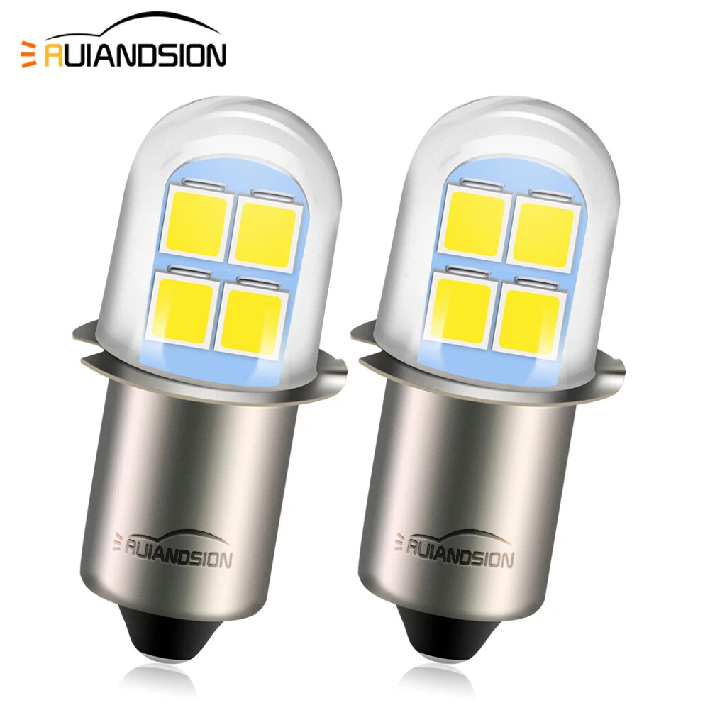 Ampoules De Lampe De Poche Neuves - 2 Pièces Pour Lampe Torche - Type Chaud - Pièces De Rechange