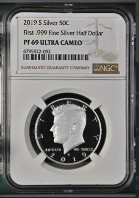 2019-2021 S Silver Kennedy 50¢ PF 69 Ultra Cameo | eBay