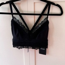 Savage x Fenty NWT Women's Lace Race Low Impact Sports Bra Size Medium