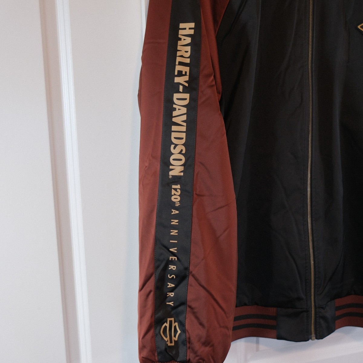 Harley Davidson 120th Anniversary Souvenir Jacket Limited Harley Davidson 120th Anniversary Souvenir Jacket Limited