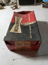 NOS Champion Spark Plugs UBL-13Y (2) Unused Original Made in USA