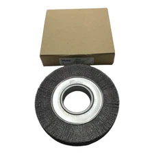 Weiler 6" Crimped Wire Wheel Wide Face 2" Arbor Hole .006 Steel Wire USA