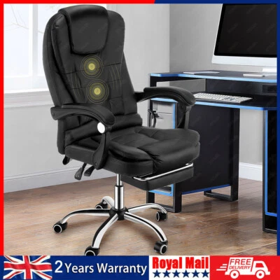 NOBRAND Swivel Chair Gaming Executive Chairs Computer Massage Desk Office PC Rledbynxhka