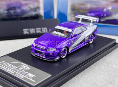 Fuji 1:64 Scale Skyline GTR R34 Nismo Z-Tune Sport Diecast Metal