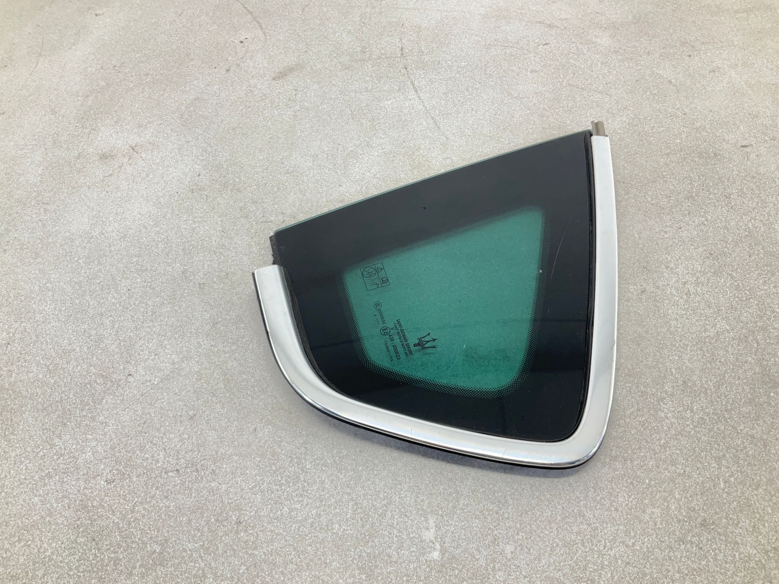 17-20 MASERATI Levante Rear Left Driver Quarter Window Glass OEM CM