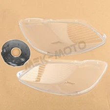 Pair Transparent Headlight Headlamp Cover Lens fit Buick Enclave 2008-2012