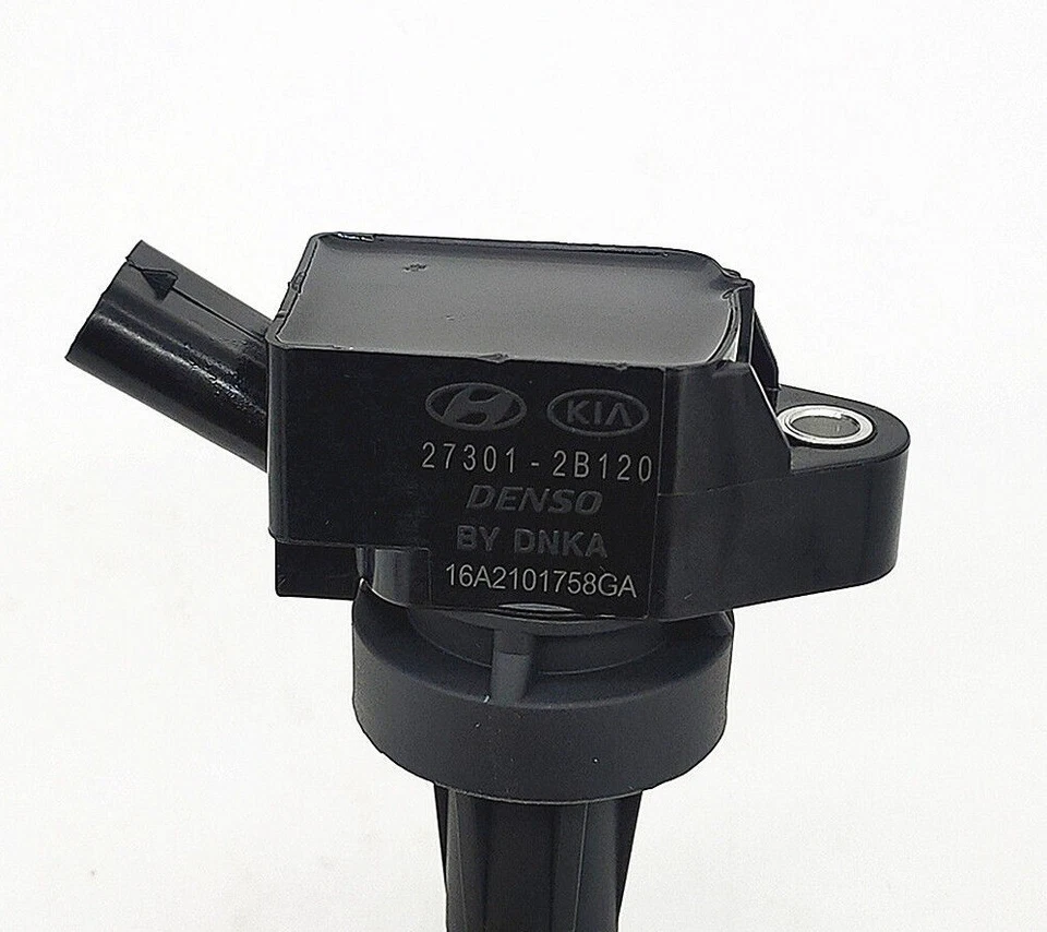 4x bobinas de encendido DENSO ORIGINALES para HYUNDAI KIA 2015-22 1,6 L TURBO #27300-2GGA0 Foto 2 de 3