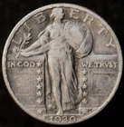 1930 Standing Liberty Quarter VF-EF