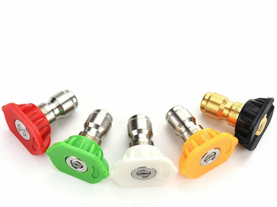 #ad #ad Pressure Washer Nozzles Tips Multiple Degrees 4000PSI 1 4#x27;#x27; Quick Connect 2.5GPM $11.79
