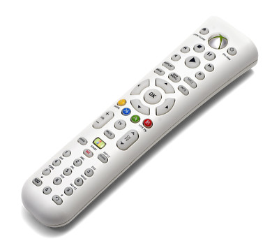 Original Microsoft Xbox 360 Universal Media Fernbedienung weiß - superschnelle Lieferung