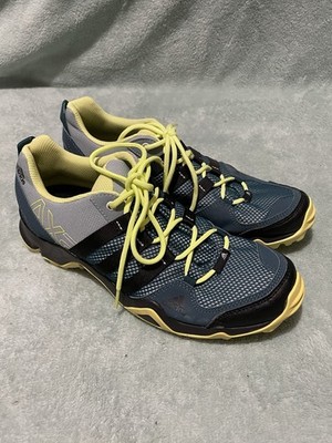 Adidas AX2 Traxion Woman s Size 9 Teal/ Yellow Excellent Condition
