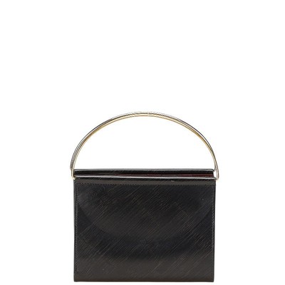 Cartier Trinity Leather Wallet Women Black One Size