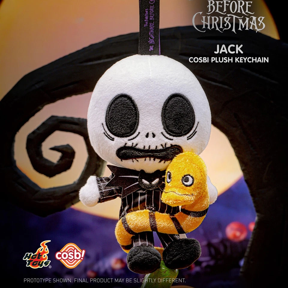 HotToys COSBI The Nightmare Before Christmas Series Plush Keychain Blind Box Toy - Image 4 of 4