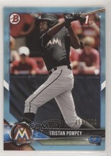 2018 Bowman Draft Sky Blue 369/499 Tristan Pompey #BD-129 0w7