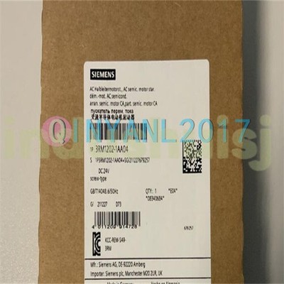 1PCS NEW Siemens 3RM1202-1AA04 Motor Starter