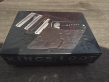 Kings Loot Brown Men's Wallet RFID Blocking Money Clip Holds 1-12 Cards