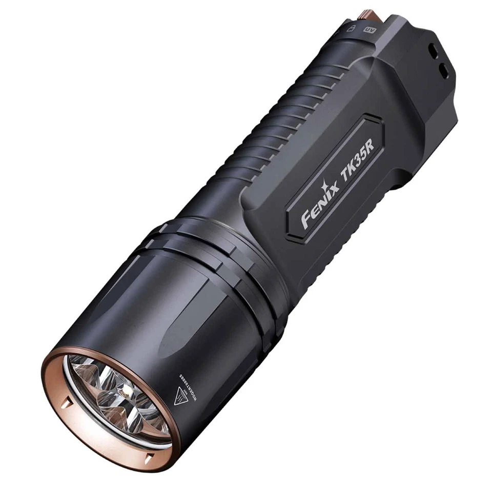 Fenix TK35R - Torcia Polizia con Luce UV e Luce Bianca 5800 Lumen USB-C - Immagine 2 di 4