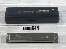 SUZUKI SU-21 HUMMING A Key 21 holes Tremolo Harmonica from Japan