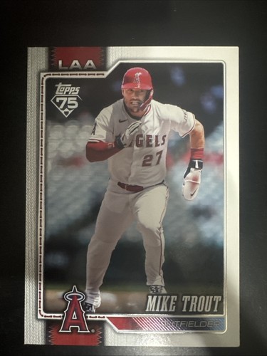 2026 Topps Series 1 Mike Trout Base (RAW)