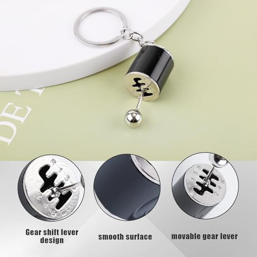 Gear Shifter Keychain, 6 Speed Manual Transmission Keychain Mini Gearbox Key - Picture 7 of 7