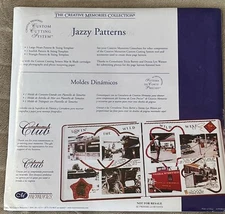 Creative Memories Custom Cutting System”Jazzy Patterns” Starfish Heart Triangle