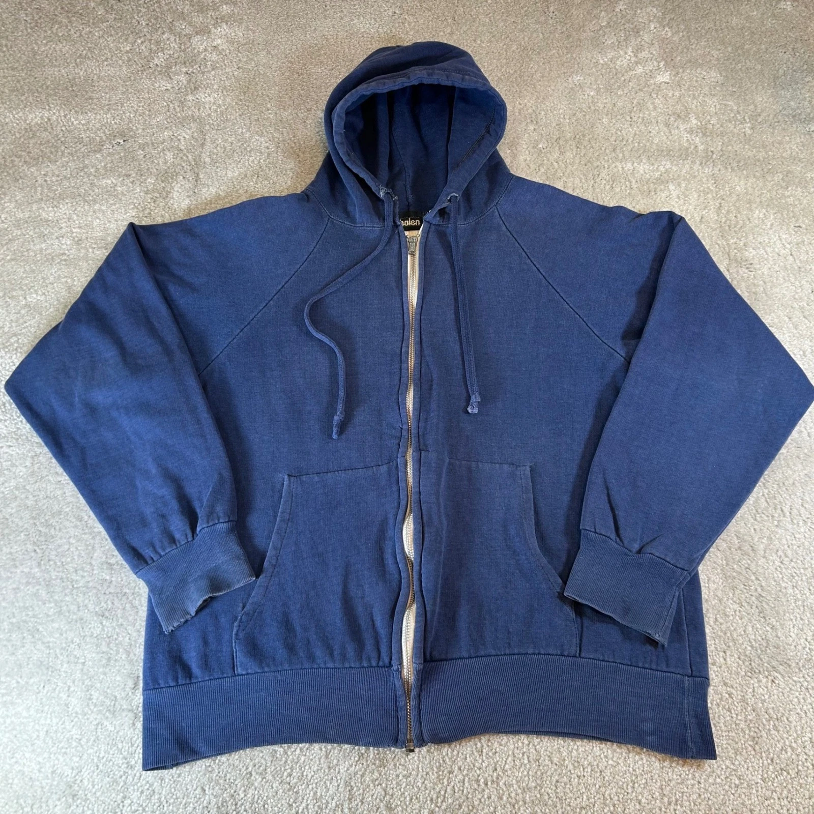 Ture Vintage 60s Halen Navy Thermal Lined Zip Up Hoodie Raglan Sleeve Men's L
Opens in a new window 