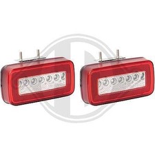 DIEDERICHS Nebelschlussleuchte Hinten für MERCEDES-BENZ