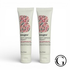 X2 Briogeo Don't Despair Repair Deep Conditioning Hair Mask 4 Oz TOTAL 2 Oz Each