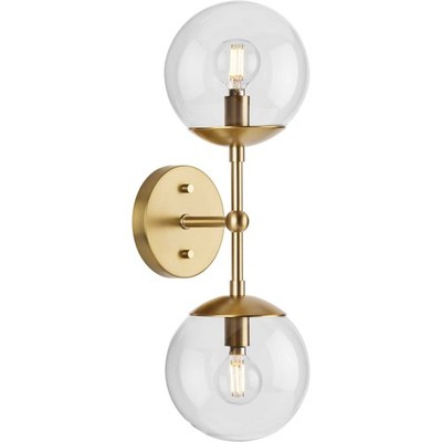 Progress Lighting P710114 Atwell 2 Light 18'' Tall Wall Sconce - Bronze