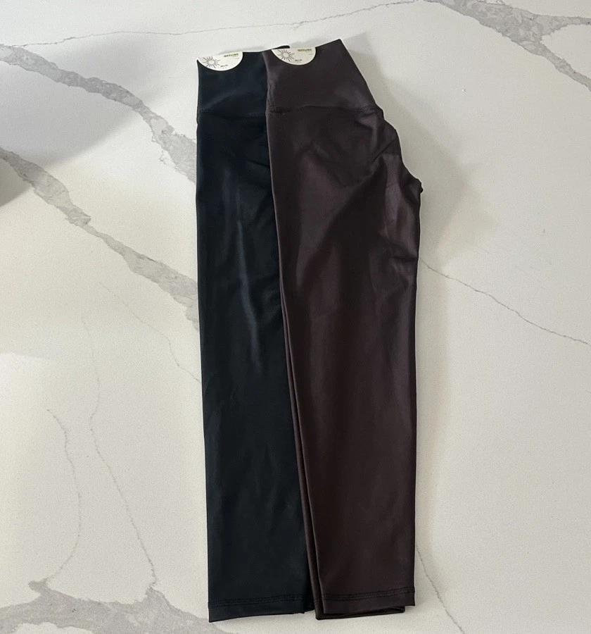 Aerie Offline 光面打底裤女孩 XS 码 — 第 4/4 张图片