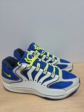 Nike KD18 Mens Sneakers White Blue Volt 'Smart City' HV1992 400 Size 12