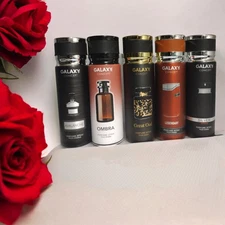 NEW Galaxy Plus Concept Body Spray for Men and Women 200ml each