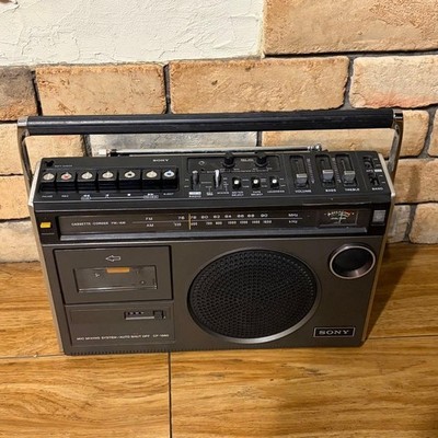 Sony Cf-1980 CF1980 Radio Cassette Recorder FM / Am Tested Working