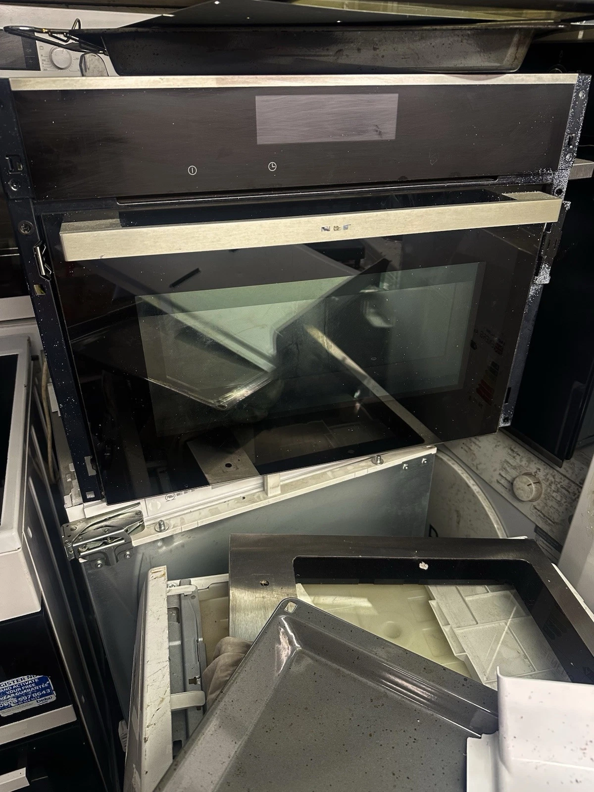 NEFF N90 C28MT27H0B Built-In Combination Microwave Oven / STRIPPING FOR PARTS