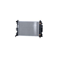 KüHler MotorküHlung KüHlrippen GelöTet 498 - 348 Mm Alu NRF FüR U.A. Saab 900