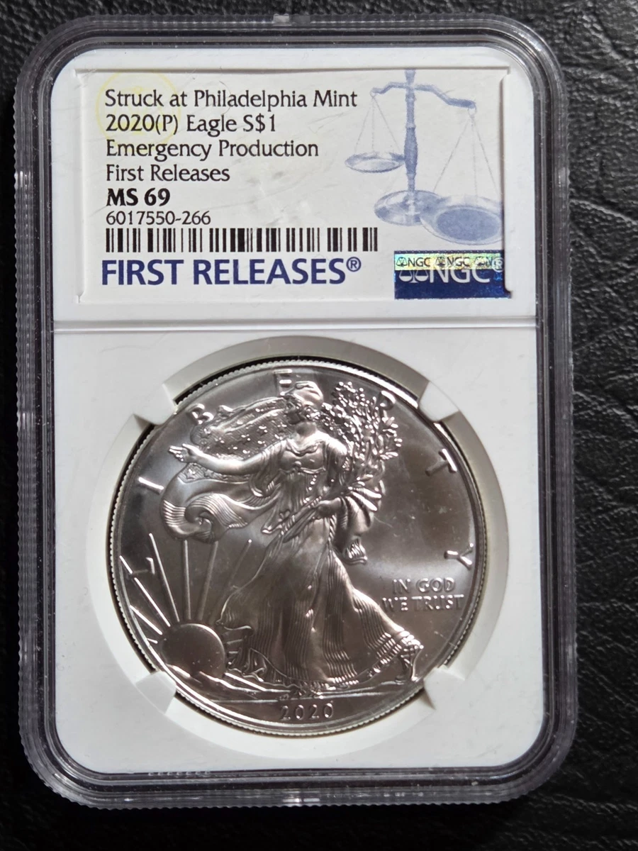2020 Grade MS 69 Silver Bullion Coins for sale | eBay