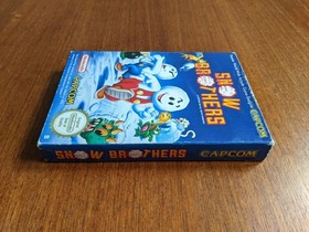 Juego Nintendo NES - Snow Brothers - Capcom - FRG - PAL-B - EMBALAJE ORIGINAL CIB